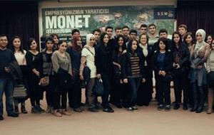 Sabancı brings students from Osmaniye to Monet