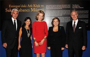 Belgian Crown Prince Philippe visits SU Sakıp Sabancı Museum
