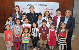 Sabancı Holding 23 April Painting Contest Held in which Children of Sabancı Employees Participated