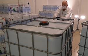 10 tons of new generation disinfectant support for the fight against COVID-19 from Sabancı Holding